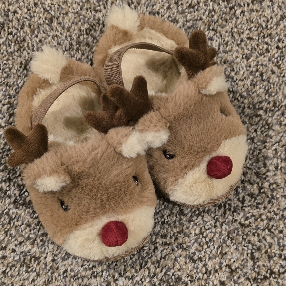 Reindeer Slippers Kids